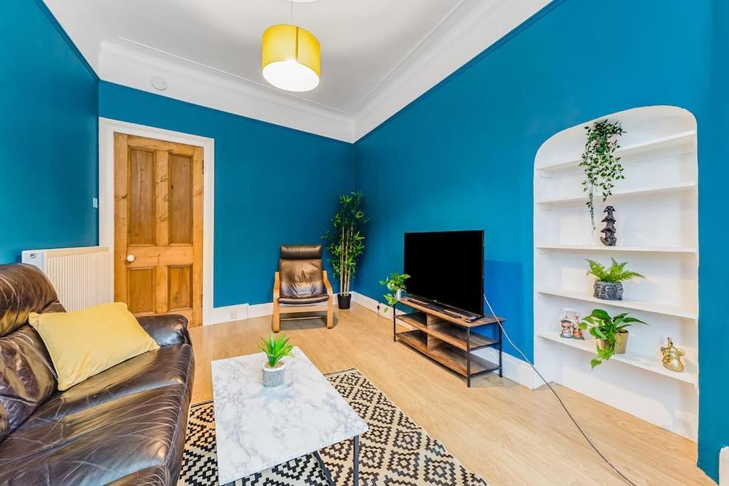 Traditional 1-Bed Flat In Southside Glasgow Exteriör bild